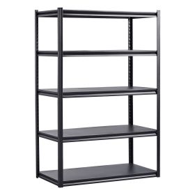 Storage Shelves 24" D x 48" W x 72" H 5-tier Garage Storage Shelving