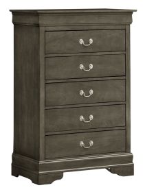 Glory Furniture Louis Phillipe G3105-CH Chest , Gray