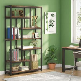 Bookshelf (Color: Rustic Brown)